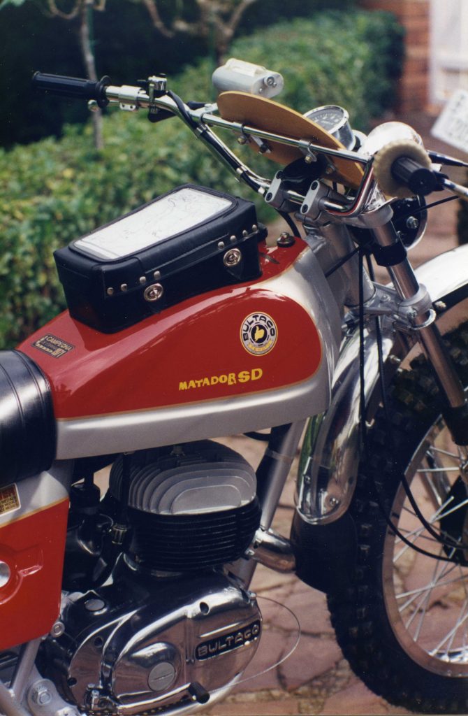 Bultaco matador mk4 sd 9 Classic Bike Fitter